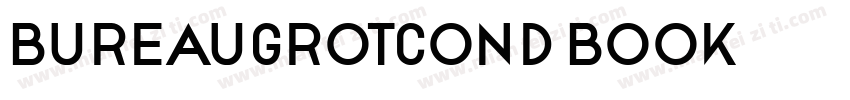 BureauGrotCond-Book字体转换