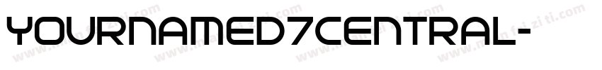 YournameD7Central字体转换