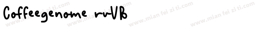 Coffeegenome-rvVB字体转换