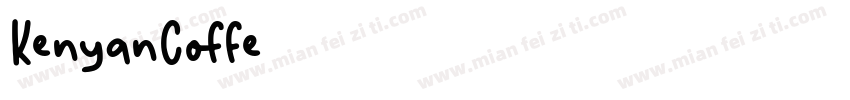 KenyanCoffe字体转换