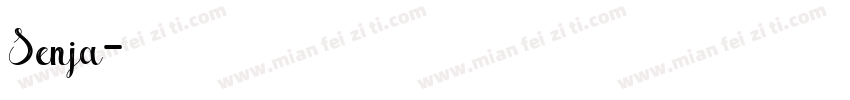 Senja字体转换