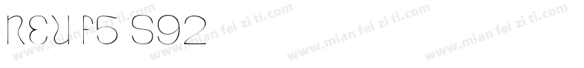 NEU-F5-S92字体转换