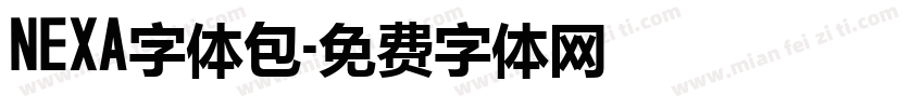 NEXA字体包字体转换