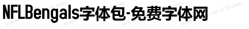 NFLBengals字体包字体转换