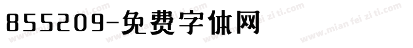 855209字体转换