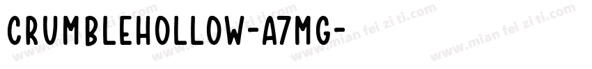 CrumbleHollow-a7mg字体转换