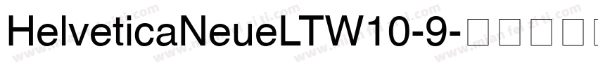 HelveticaNeueLTW10-9字体转换