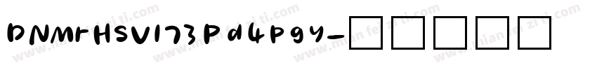 DNMrHsV173Pd4pgy字体转换