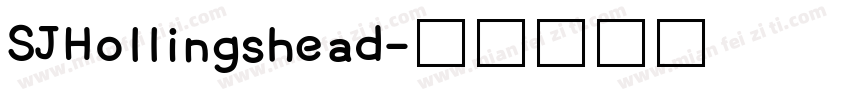 SJHollingshead字体转换