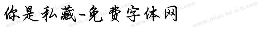 你是私藏字体转换