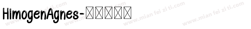HImogenAgnes字体转换