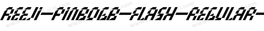 REEJI-PinboGB-Flash-Regular字体转换