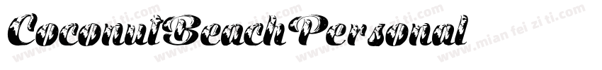 CoconutBeachPersonal字体转换