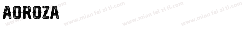 aoroza字体转换
