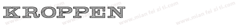 Kroppen字体转换