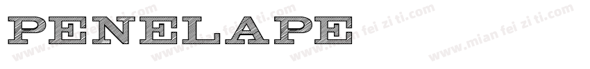 Penelape字体转换