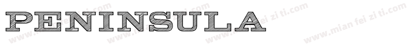 Peninsula字体转换