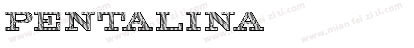 Pentalina字体转换
