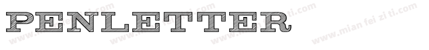 penletter字体转换