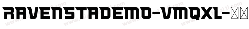 RavenstaDemo-vmqXL字体转换