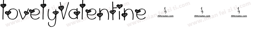 lovelyValentine字体转换