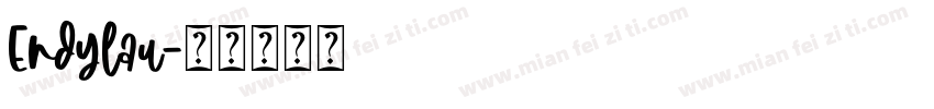 Endylau字体转换
