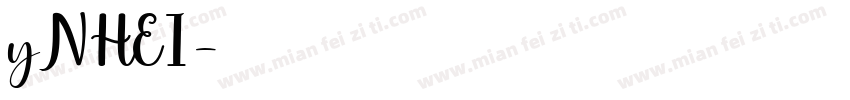yNHEI字体转换