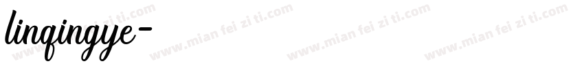 linqingye字体转换