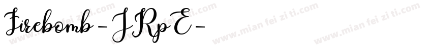 Firebomb-JRpE字体转换