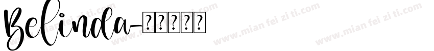 Belinda字体转换