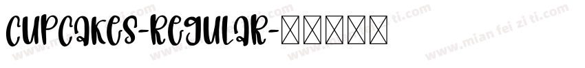 CupCakes-Regular字体转换
