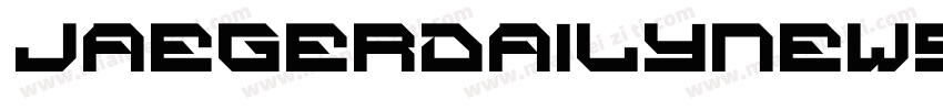jaegerDailynews字体转换