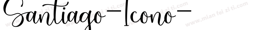 Santiago-Icono字体转换