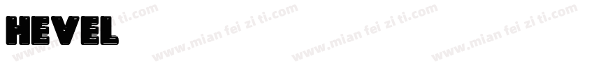 hevel字体转换
