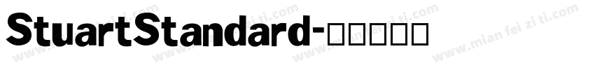 StuartStandard字体转换