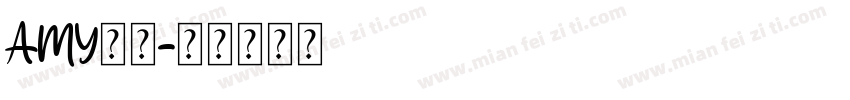 AMY字体字体转换