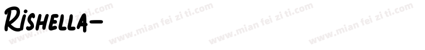 Rishella字体转换