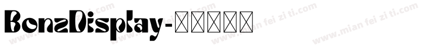 BonzDisplay字体转换