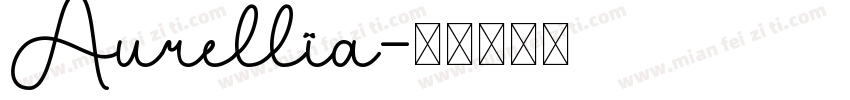 Aurellia字体转换