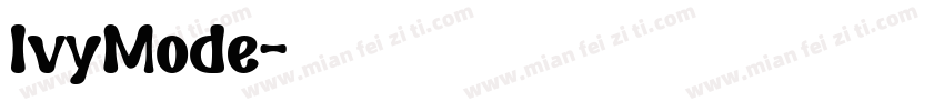 lvyMode字体转换