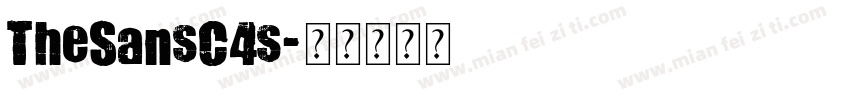 TheSansC4s字体转换