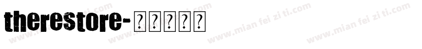 therestore字体转换