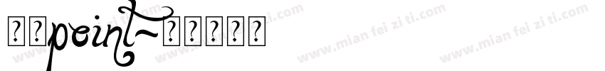 宋体point字体转换