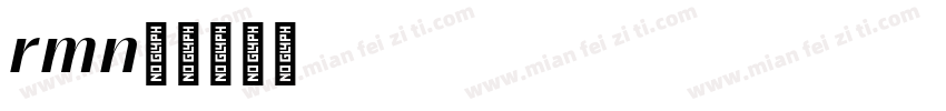 Aeromono字体转换