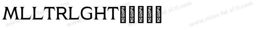 EMELIEULTRALIGHT字体转换