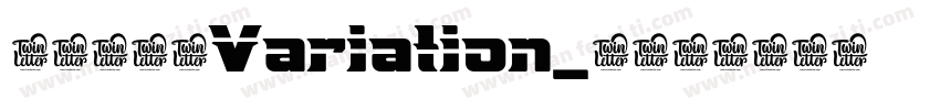 阿姆斯特丹Variation_3字体转换