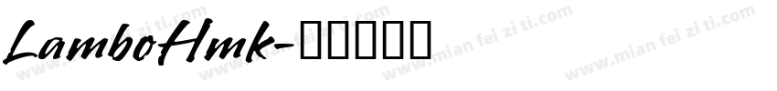 LamboHmk字体转换