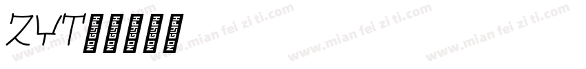 AaZYT字体转换