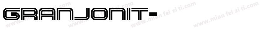 granjonit字体转换
