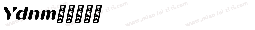 Yodnam字体转换